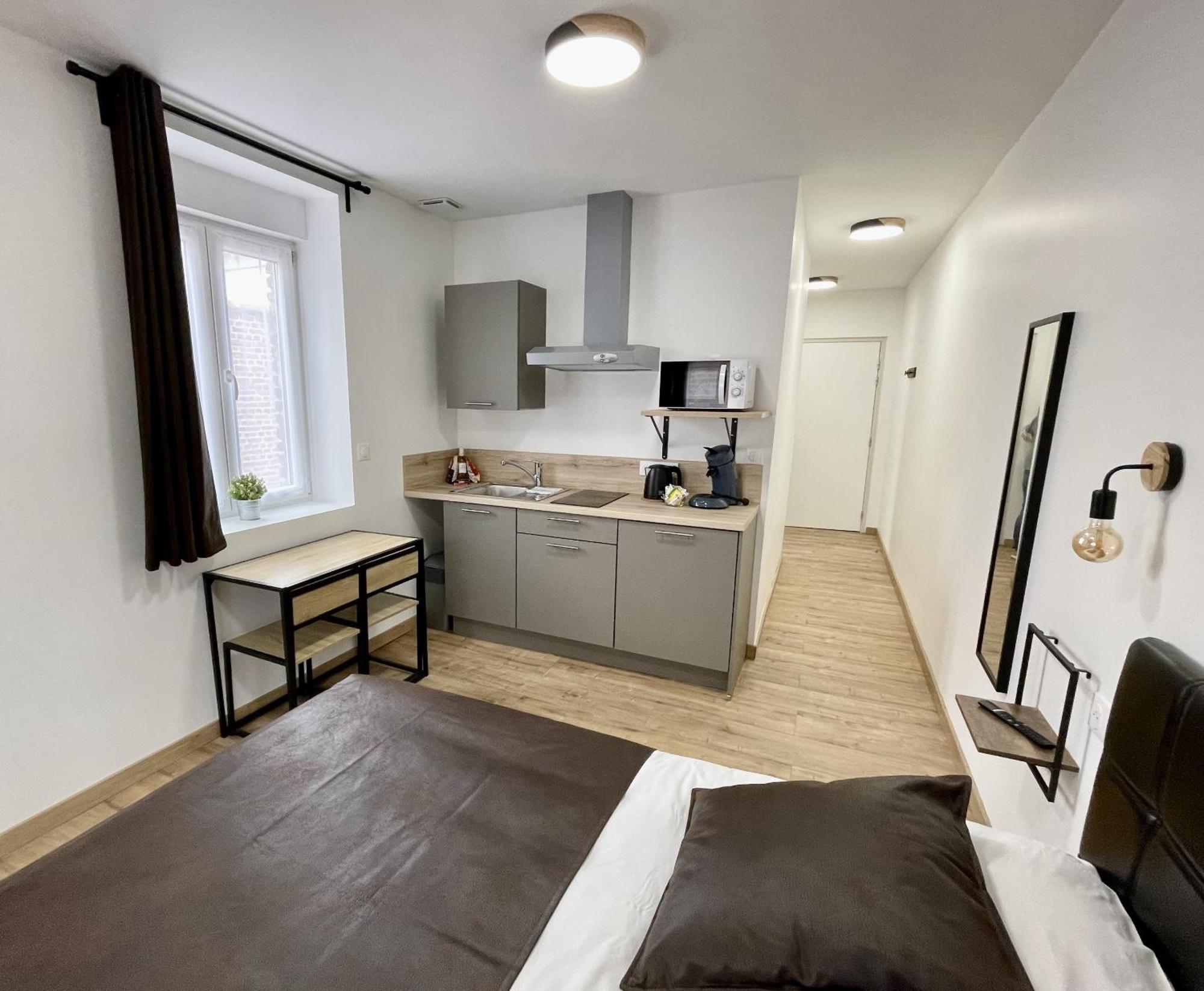 Appart Hotel Gambetta Ленс Стая снимка